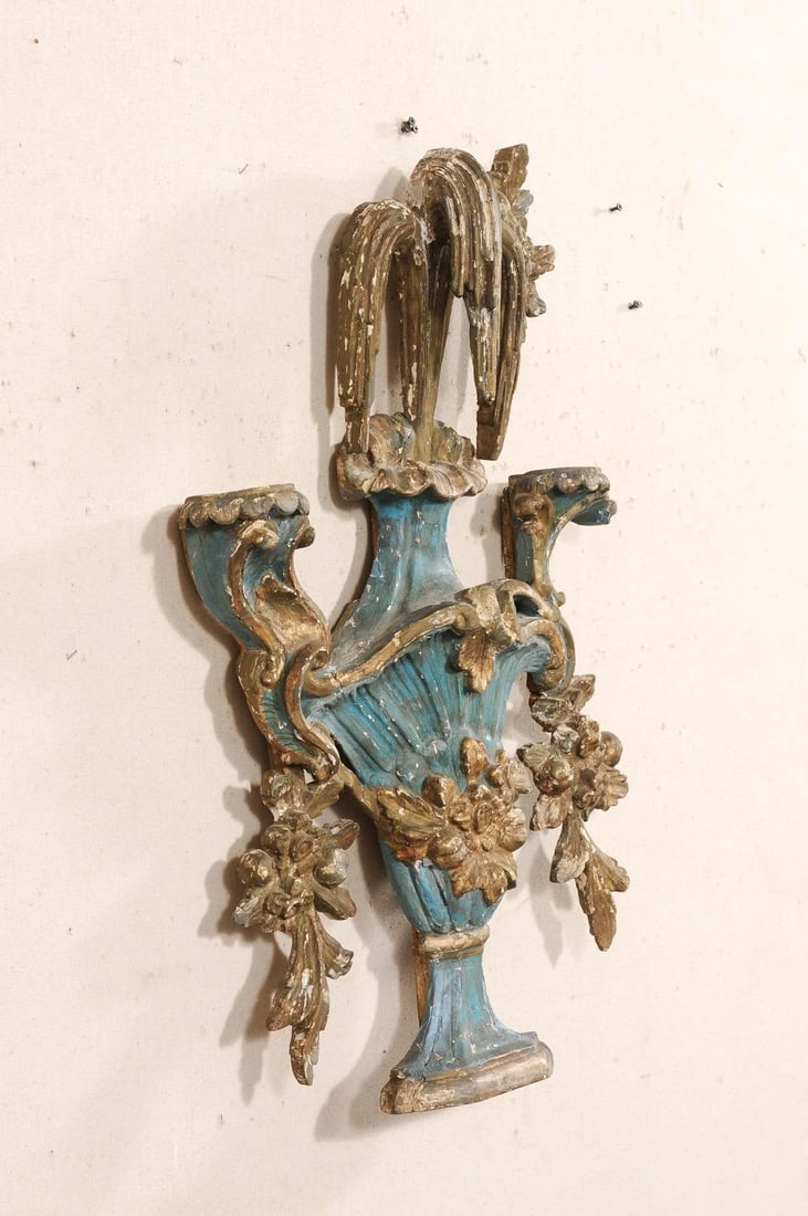 18th C. Italian Wall Mounted Urn Fragment - 6