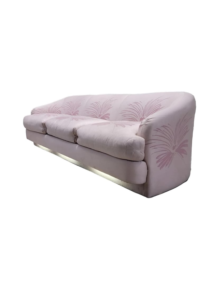 MCM Bellini Style Bottom Lit Sofa by Weiman - 4