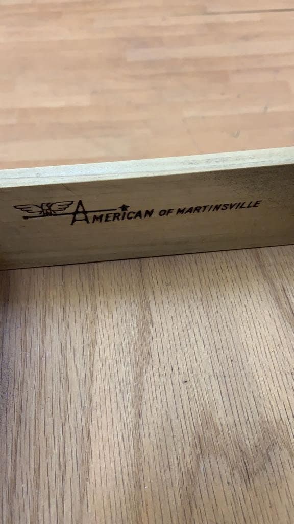 Vintage Mid Century Modern American of Martinsville Side Tables/Nightstand - Pair - 5