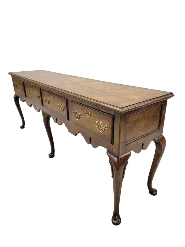 Vintage Queen Anne Style Console Table by Baker Furniture - 2