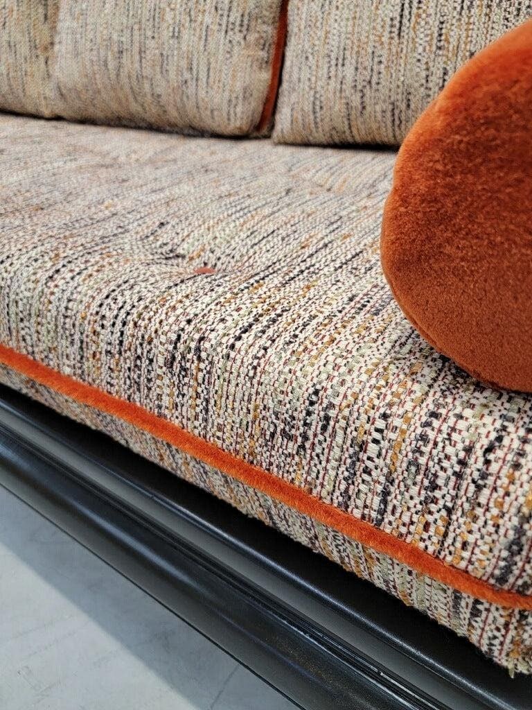 MCM Ming Sofa and Chair Set by Baker Furniture Newly Reupholstered - 7