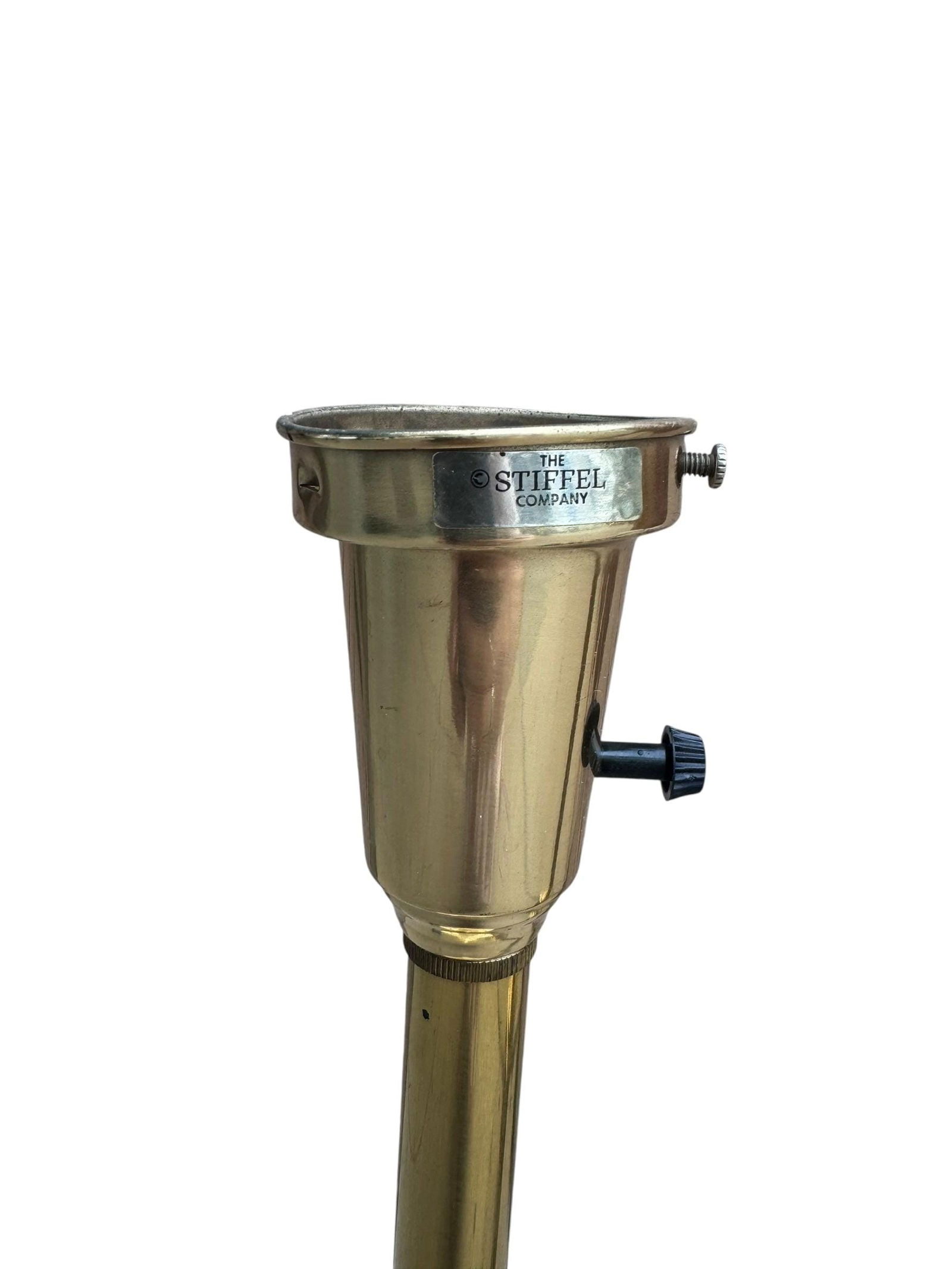 Vintage Neoclassical Style Stiffel Torchiere Table Lamps - Pair - 4