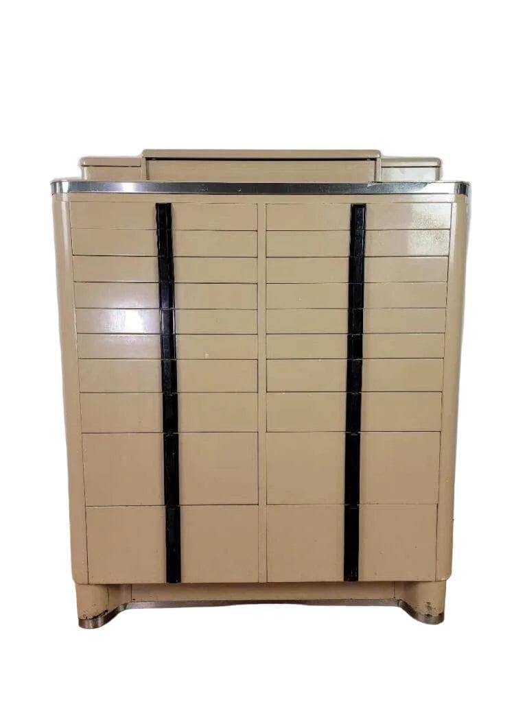 Art Deco Industrial Dental Storage Cabinet - 3