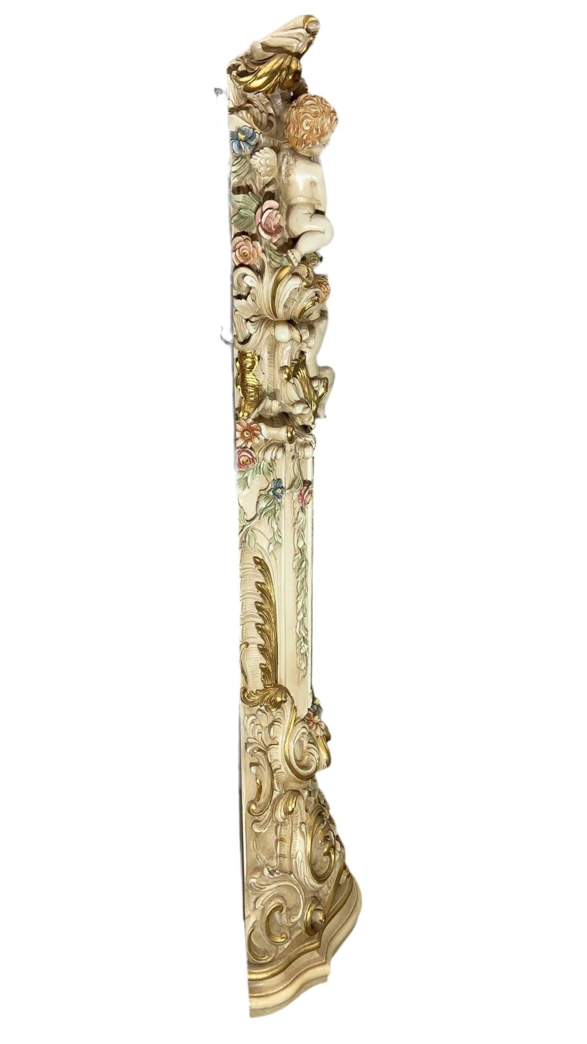 Vintage Italian Rococo Figural Grandfathers Clock - 3