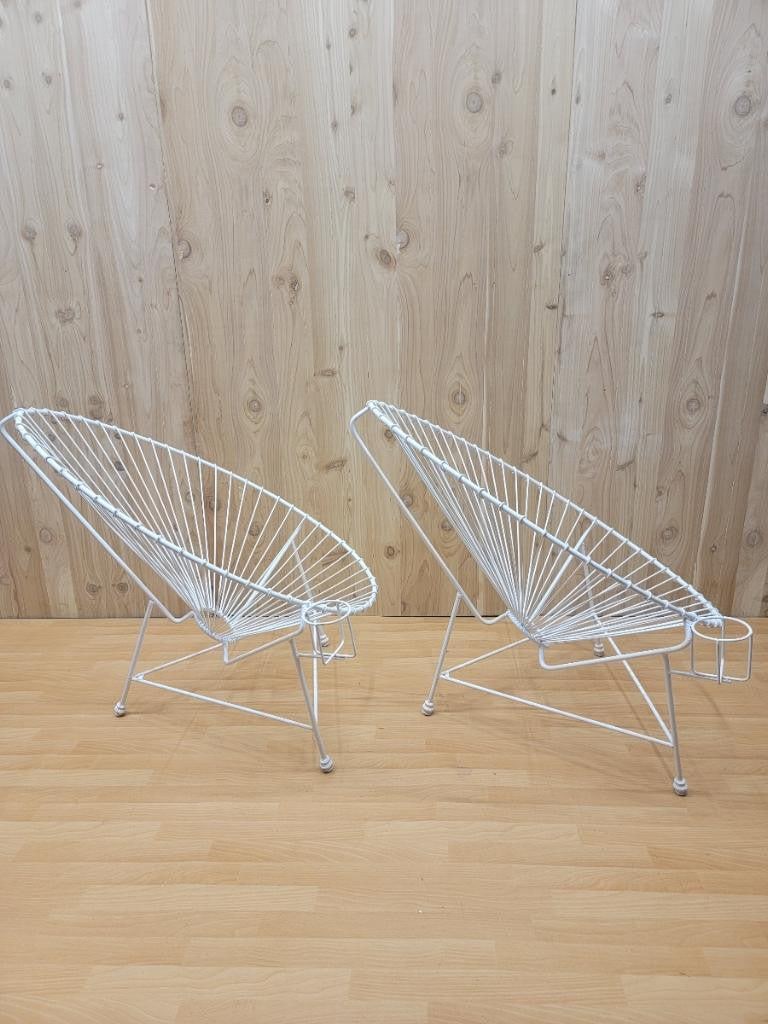 Modernist Garden Chairs in the Manner of Mathieu Mat?got - Pair - 4