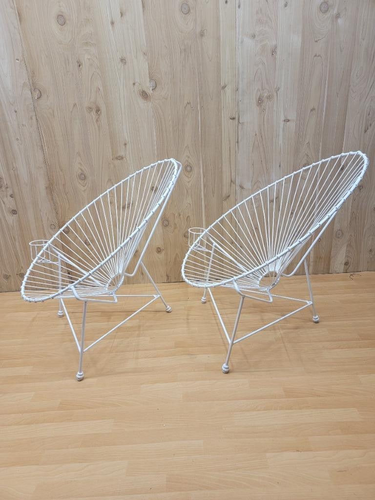 Modernist Garden Chairs in the Manner of Mathieu Mat?got - Pair - 5