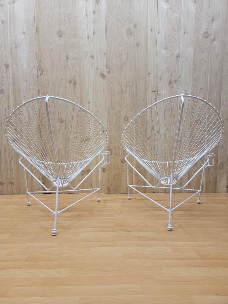 Modernist Garden Chairs in the Manner of Mathieu Mat?got - Pair - 6