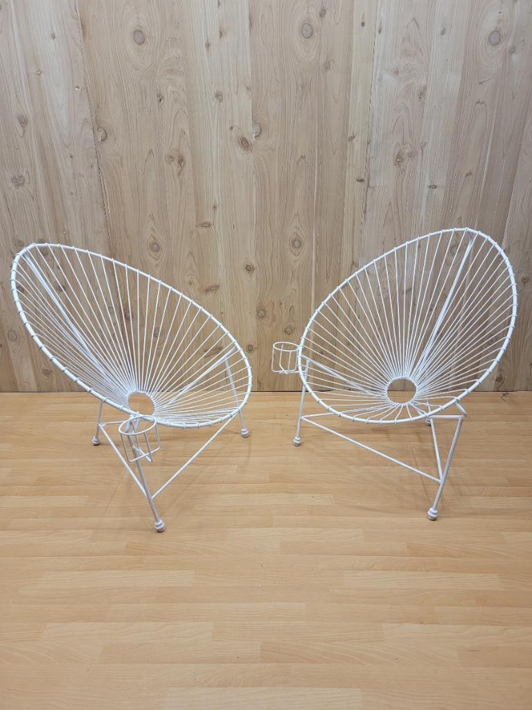 Modernist Garden Chairs in the Manner of Mathieu Mat?got - Pair - 7