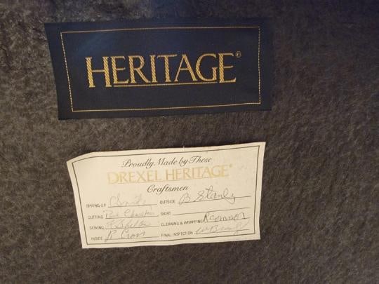 Vintage French Provincial Style Armchairs By Drexel Heritage - Pair - 8