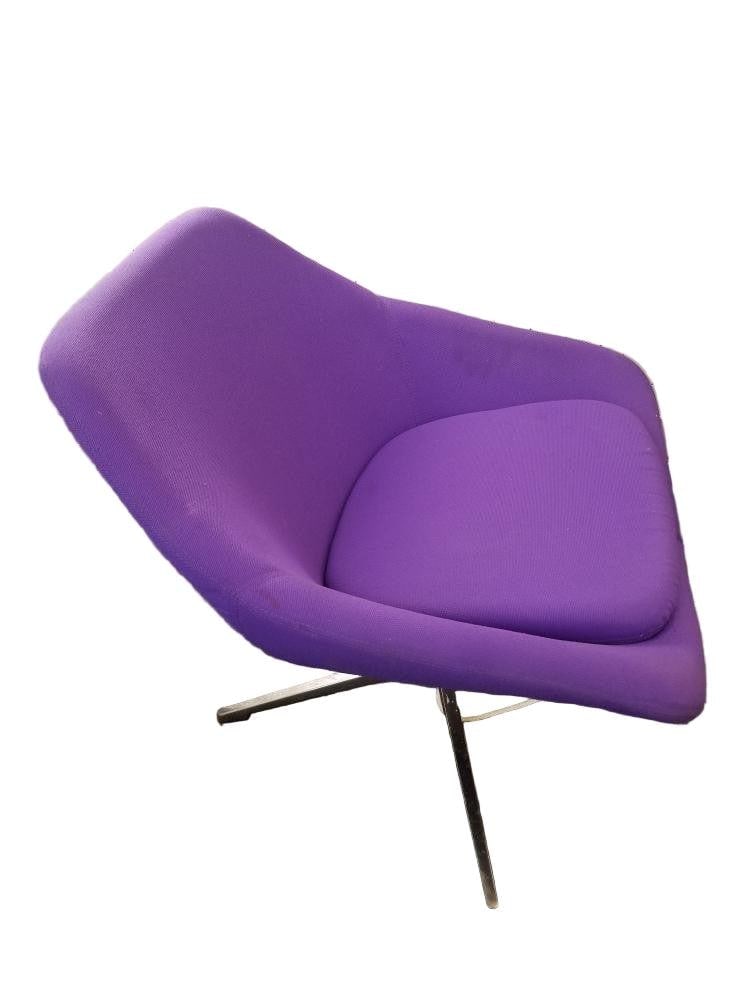 MCM Overman Style Iris Swivel Chairs by Allermuir - Pair - 6
