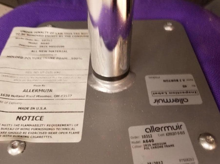 MCM Overman Style Iris Swivel Chairs by Allermuir - Pair - 8