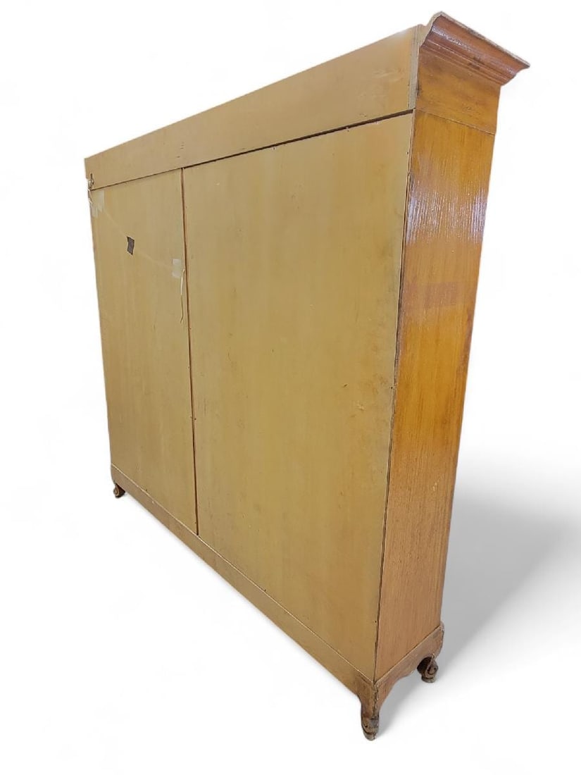 Antique French Country Chicken Wire Paneled Bookcase - 2