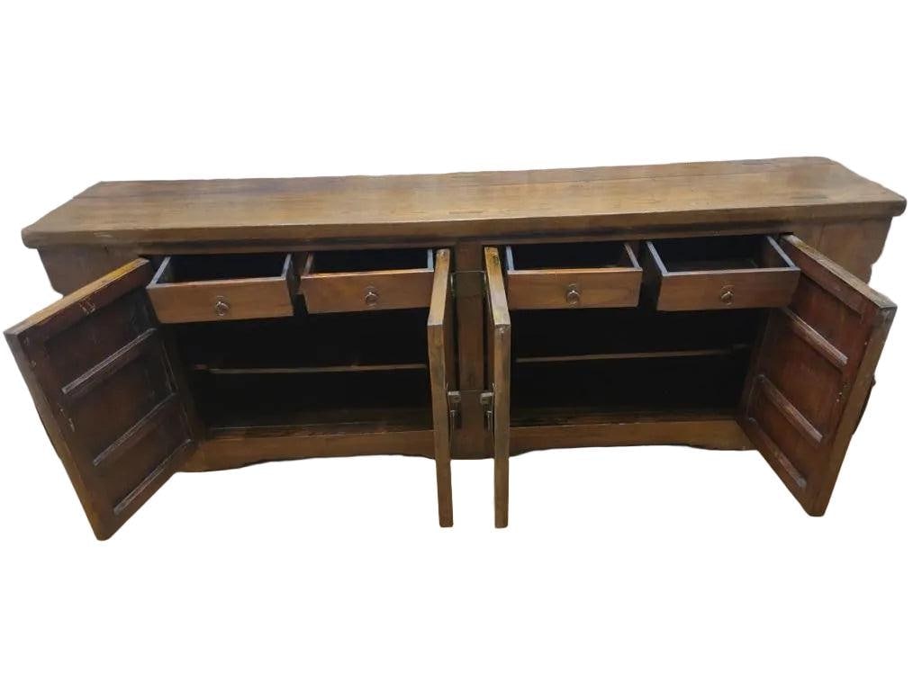 Antique Shanxi Province Winged Elm Sideboard - 2