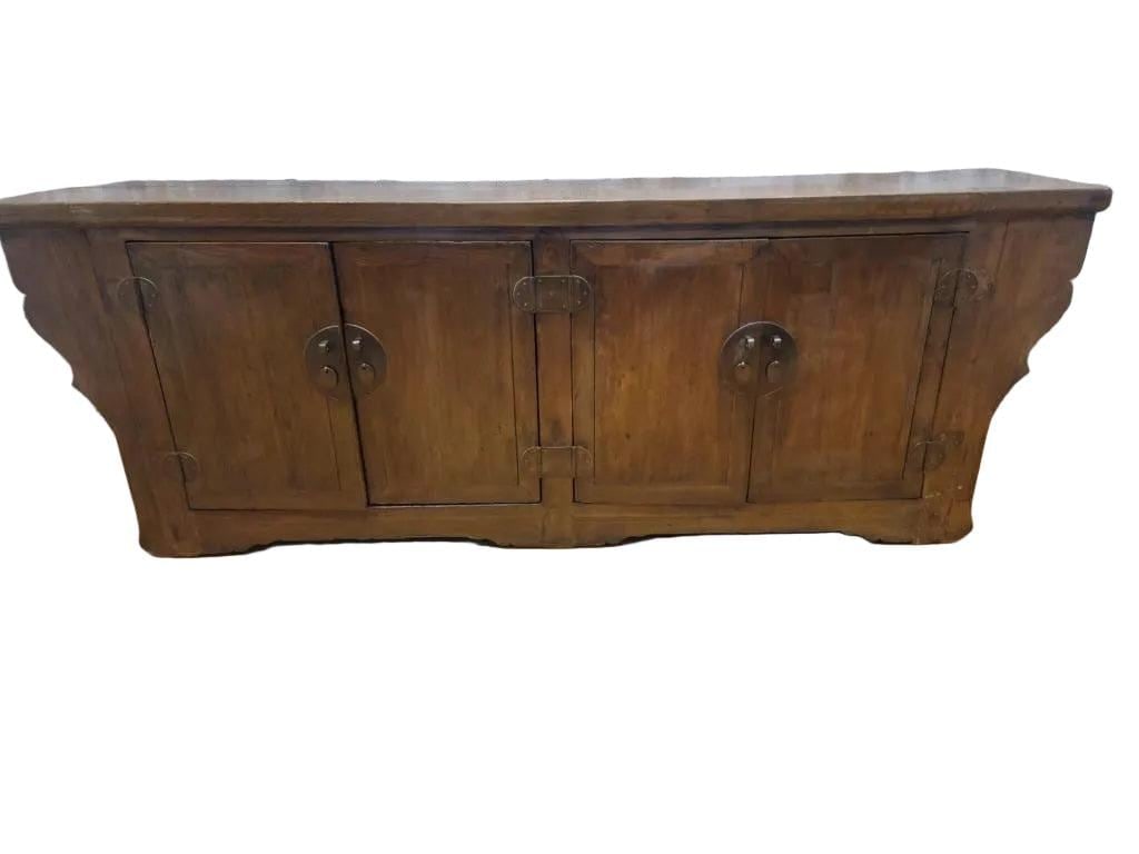 Antique Shanxi Province Winged Elm Sideboard - 4