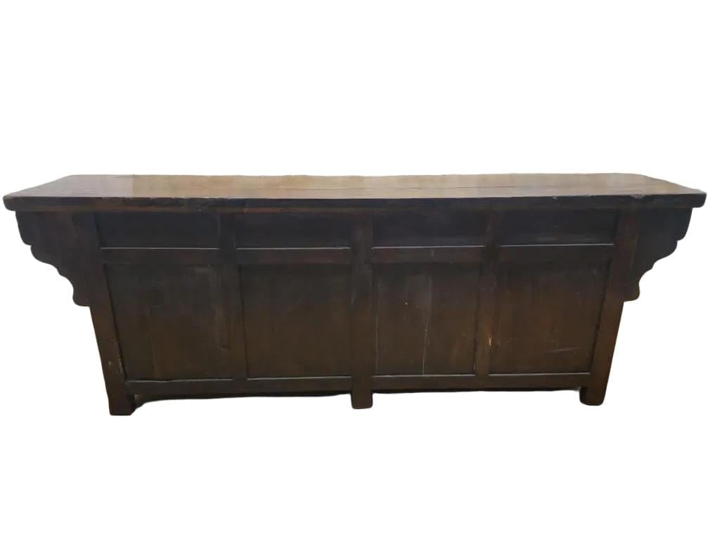 Antique Shanxi Province Winged Elm Sideboard - 5