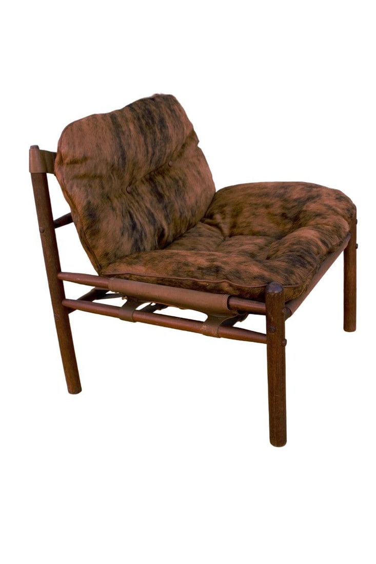 MCM Sirocco Sling Back Safari Chair by Arne Norell Newly Upholstered - 5