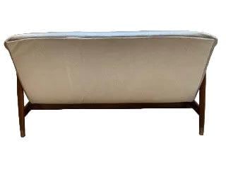 Danish Modern Dux Folke Ohlsson Sofa and Side Chair Set Newly Reupholstered - 9