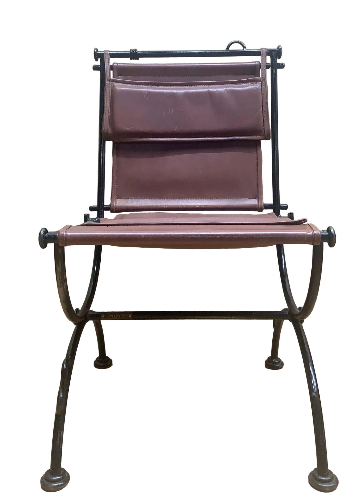 Vintage Brutalist Style Sling Chairs by Ilana Goor - 6 - 10