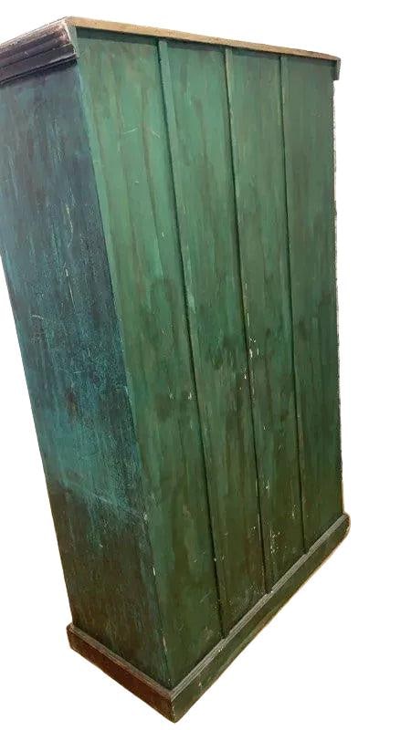 Antique German Hand Painted Cabinet - 5