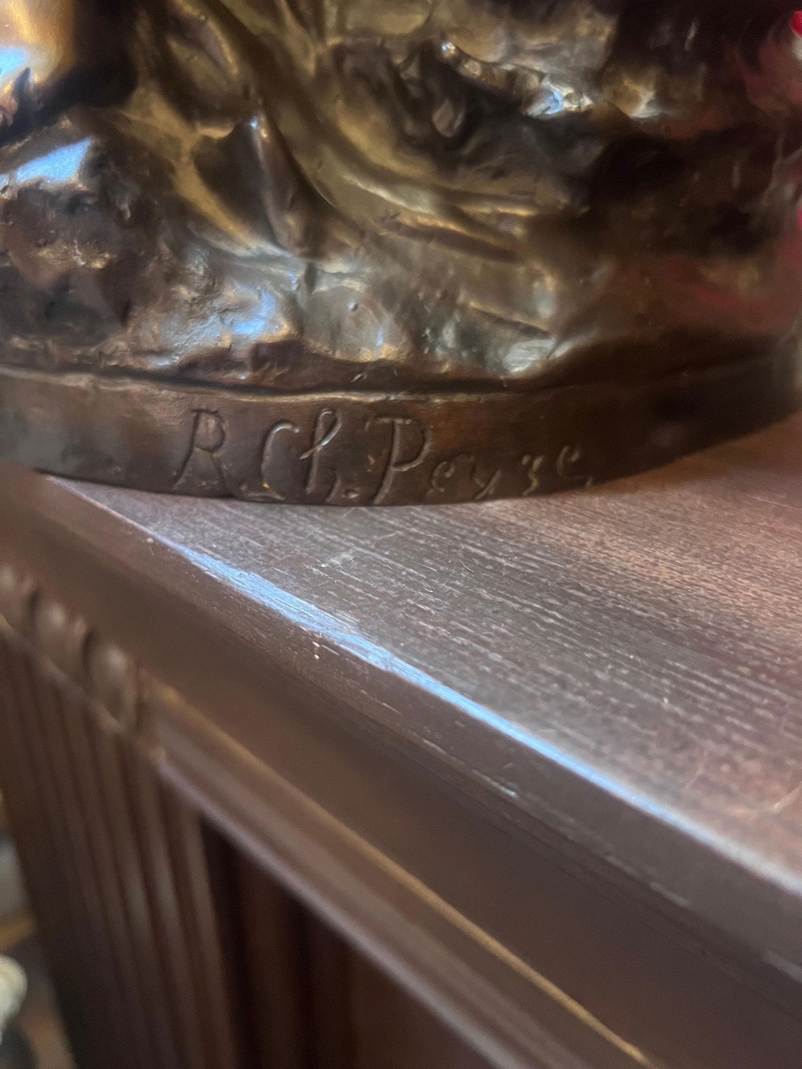 Antique French Sculpture by Charles Raphael Peyre "Battle of the Flowers" - 4