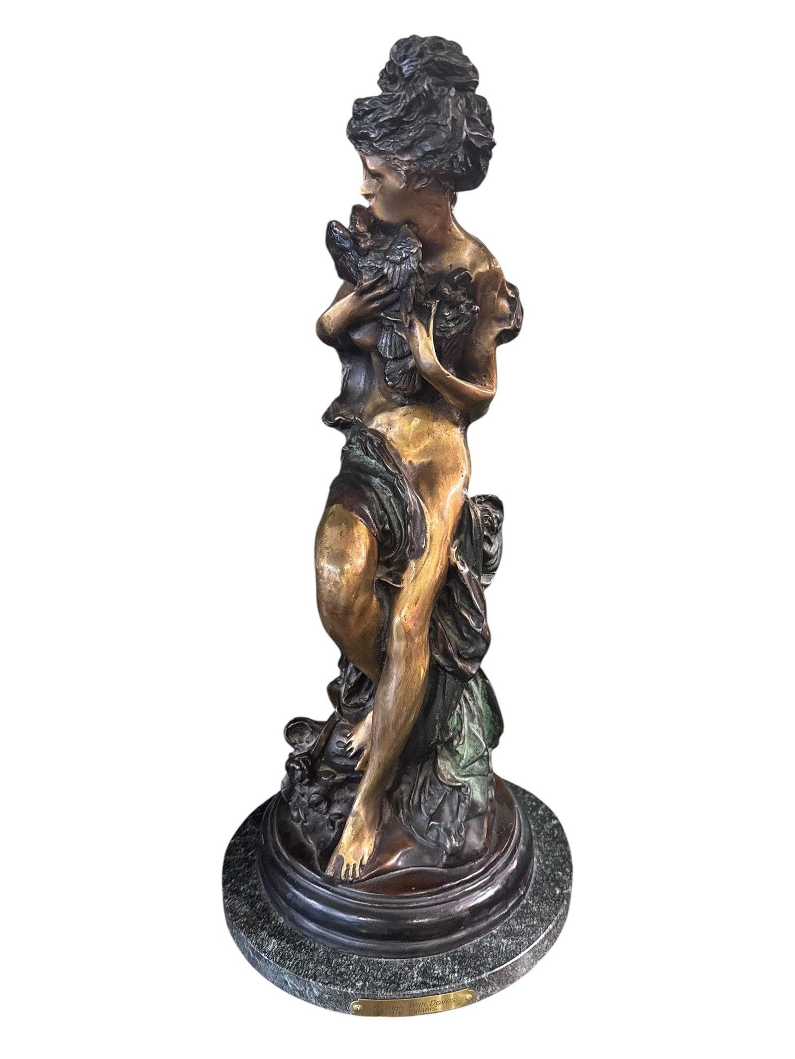 Antique Bronze Figural Sculpture by Emmanuel Villanis - 5