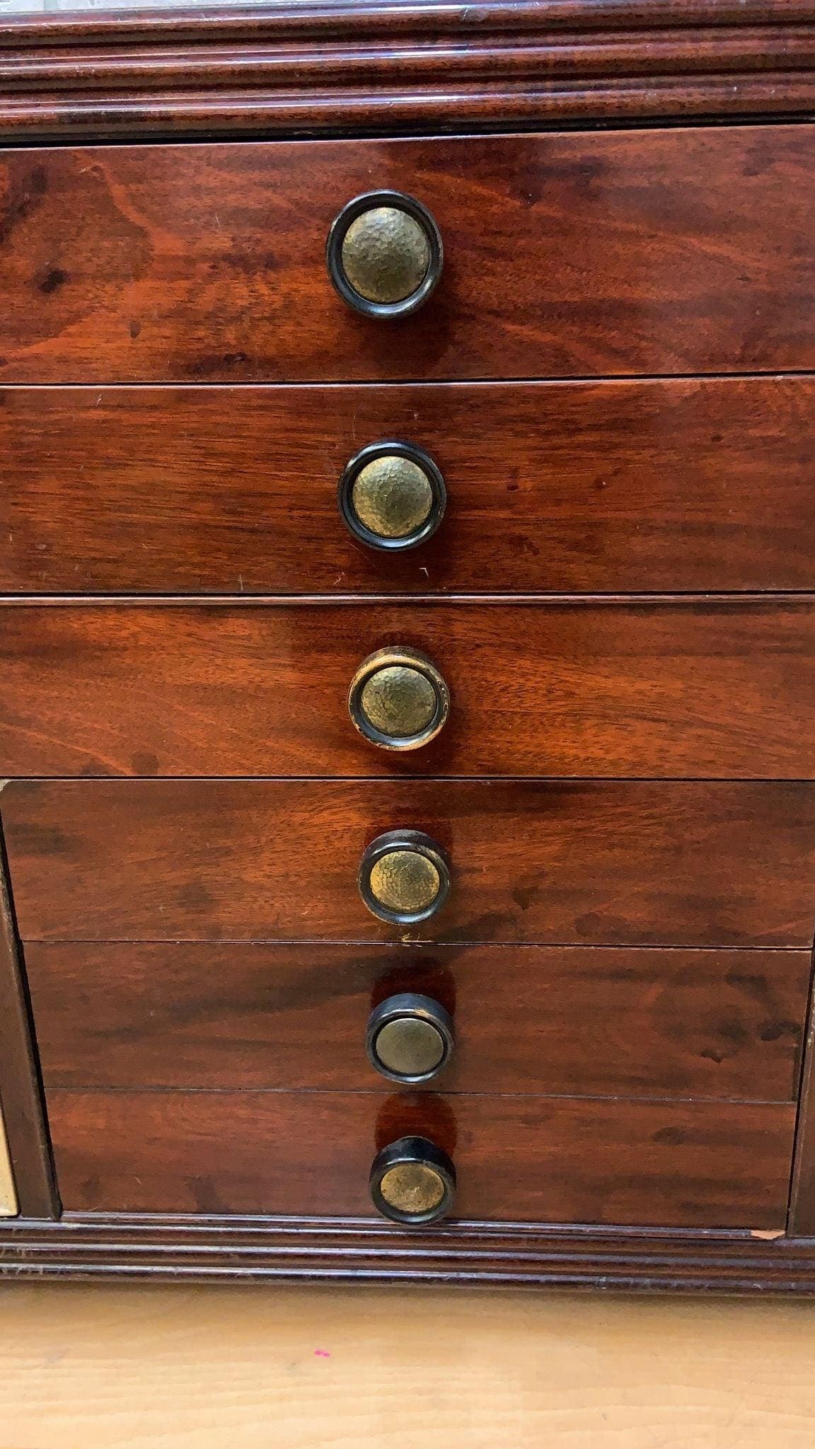 Art Deco Mahogany & Cork Sideboard by Johnson Furniture - 4