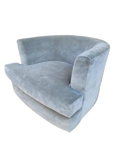 MCM Barrel Back Tub Chair by Henredon Newly Reupholstered - 5