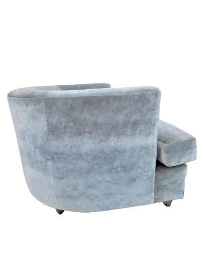 MCM Barrel Back Tub Chair by Henredon Newly Reupholstered - 6