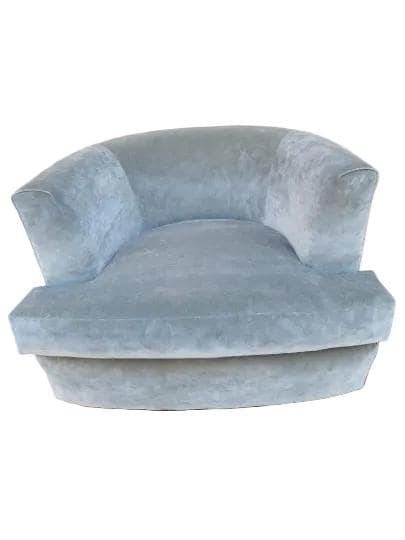 MCM Barrel Back Tub Chair by Henredon Newly Reupholstered - 8