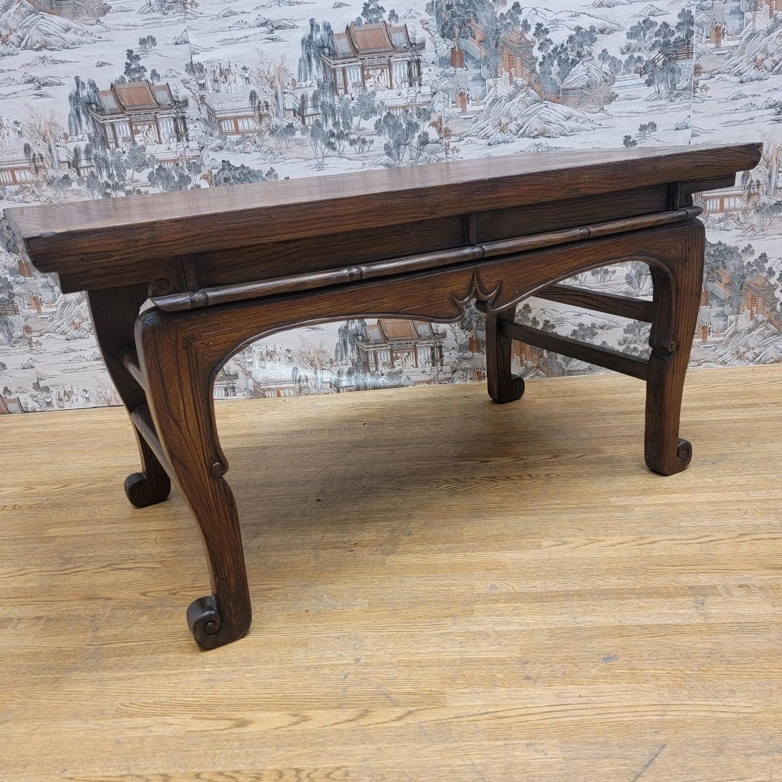 Antique Chinese Elm Coffee Table - 4