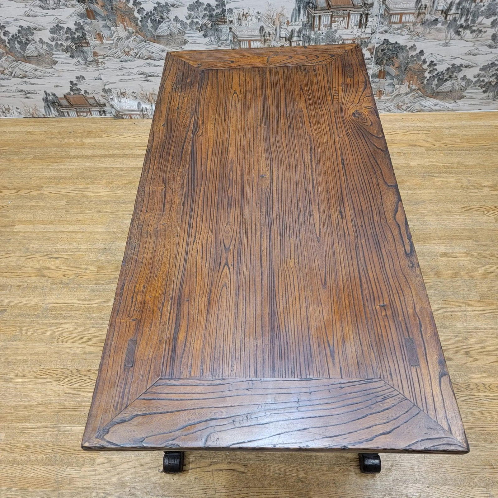 Antique Chinese Elm Coffee Table - 6