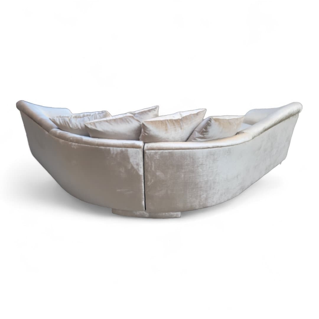 Postmodern Sectional Sofa By Carsons Newly Reupholstered - 3