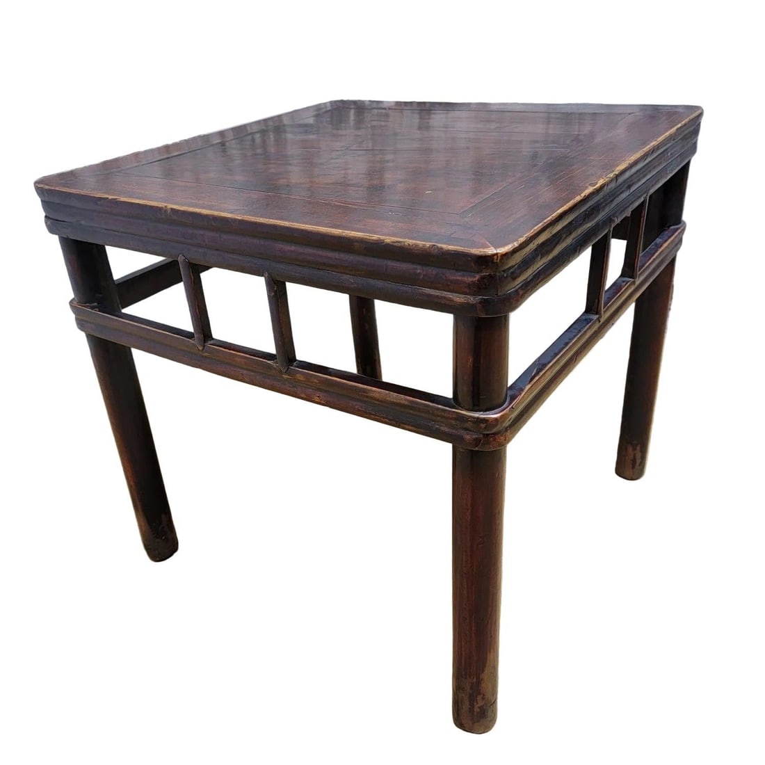 Antique Shanxi Province Elm Side Table - 7