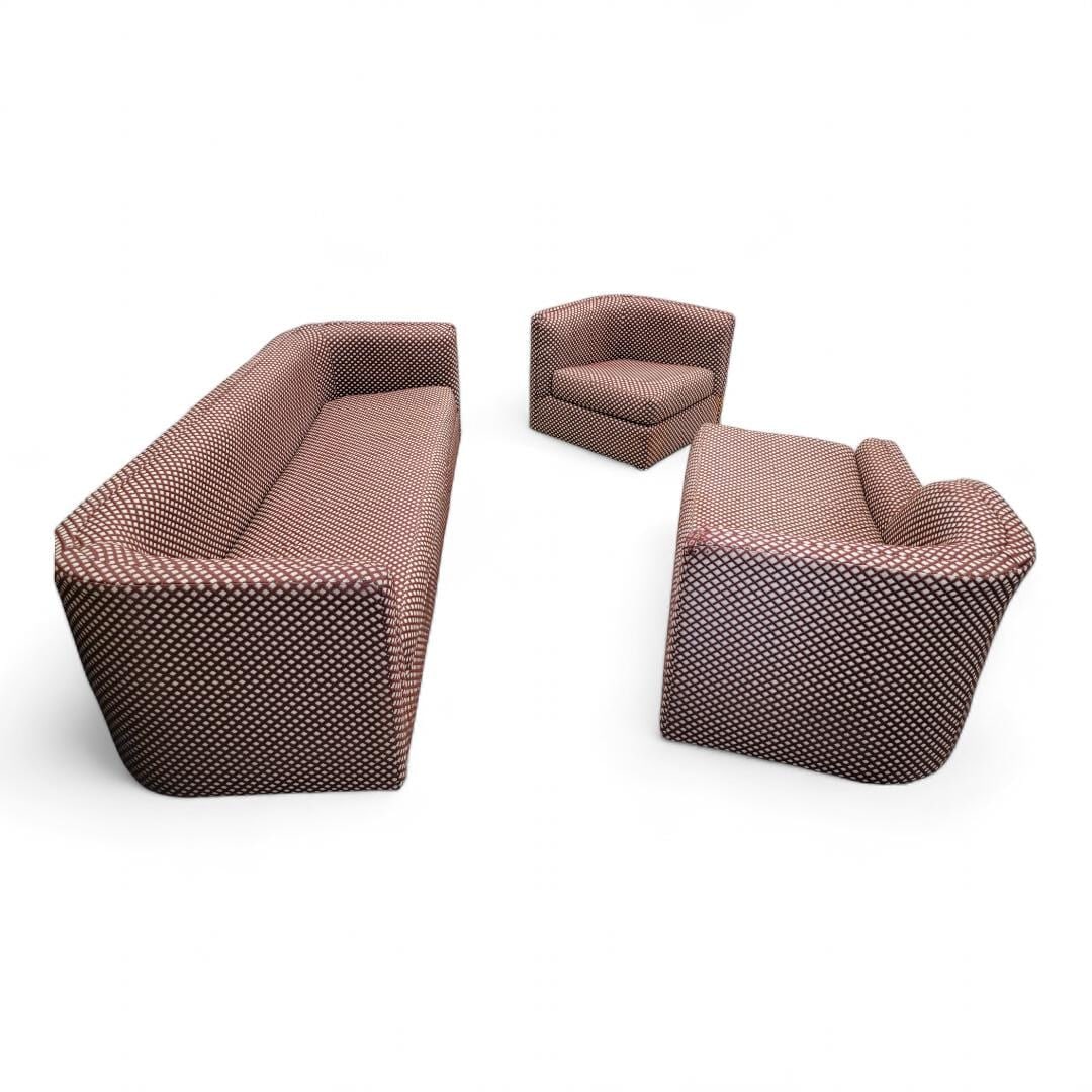 MCM Sofa, Loveseat and Chair Set by Directional - 4