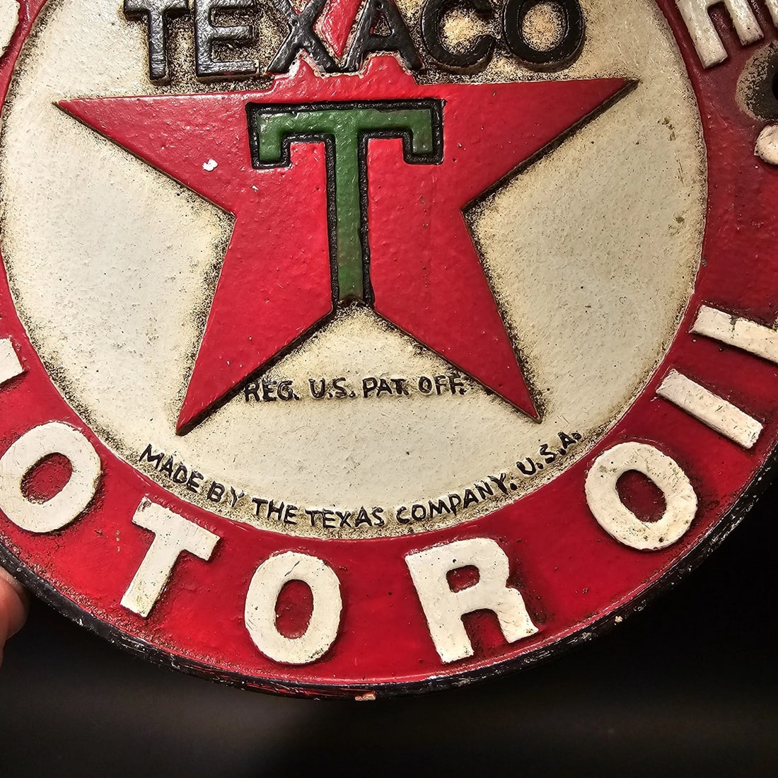 8" Round Metal Sign Plaque - 6