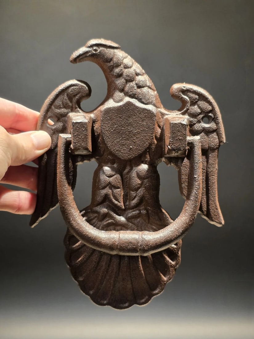 Cast Iron Eagle Door Knocker - 5