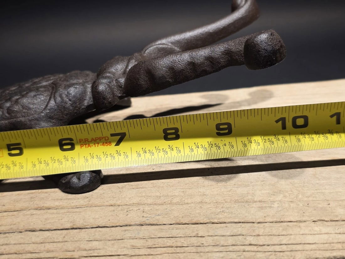 10" Cast Iron Beetle Boot Jack - 11