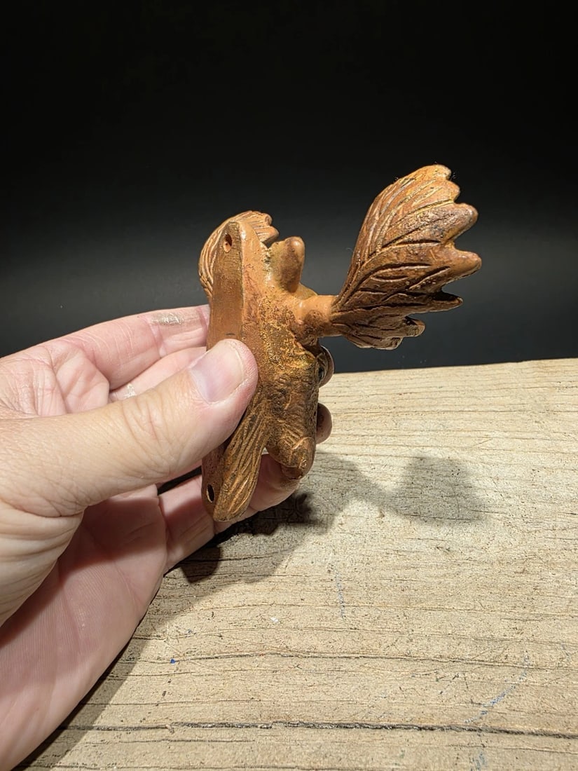 Cast Iron Moose Head Bar Bottle Opener - 3