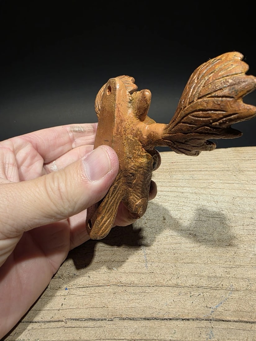 Cast Iron Moose Head Bar Bottle Opener - 4