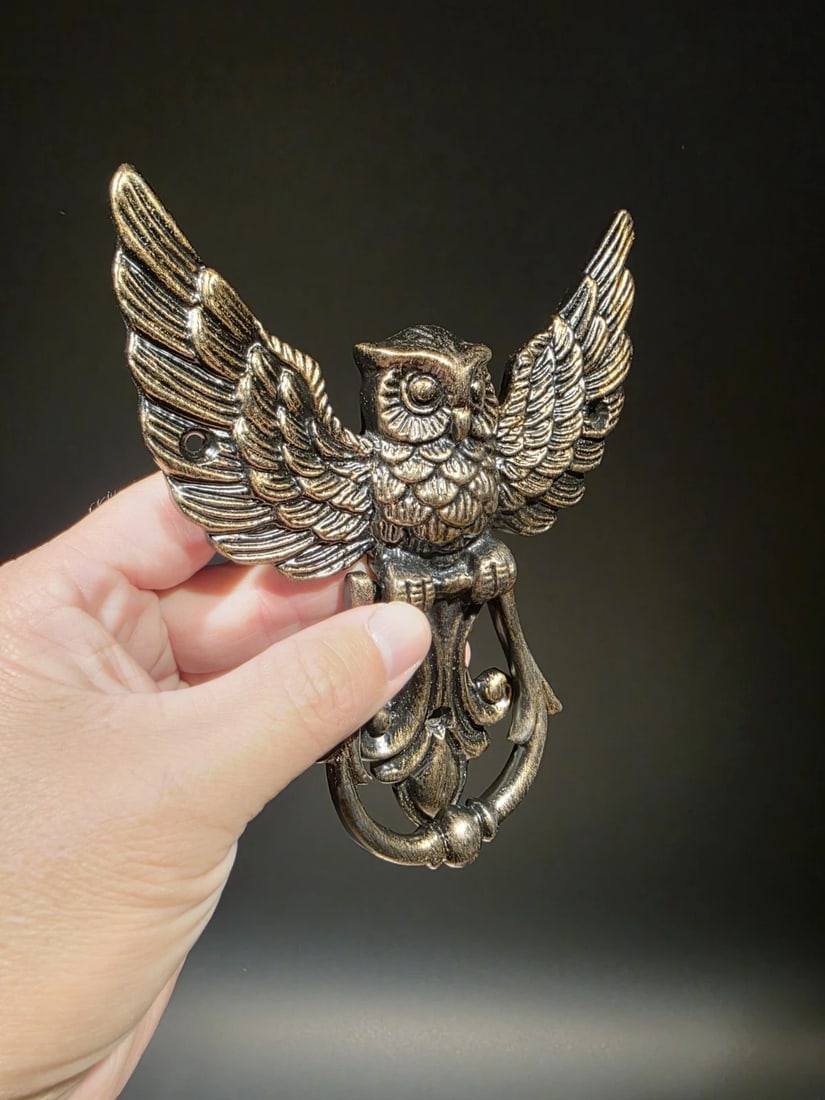 Cast Iron Owl Door knocker - 13