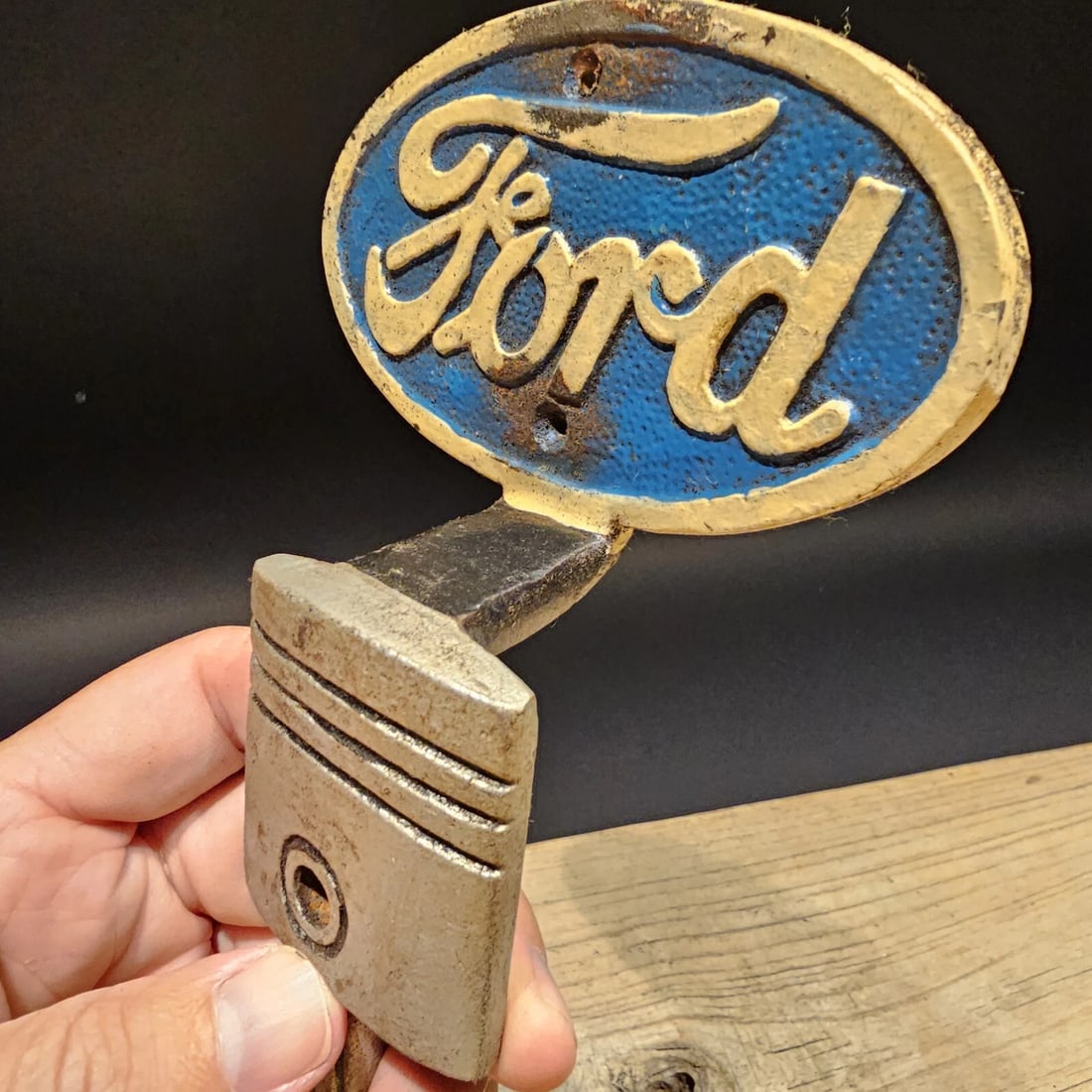 Cast Iron Ford Door Gate Handle - 13