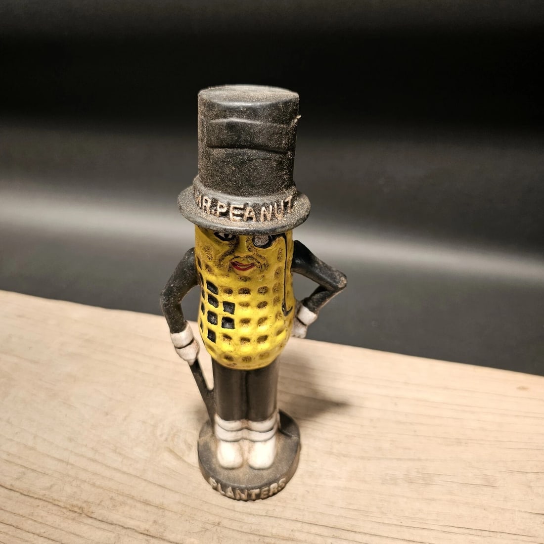 Cast Iron Peanut Coin Bank - 18