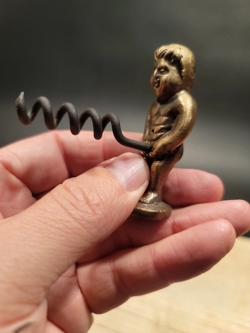 Boy Brass & Iron Corkscrew - 10