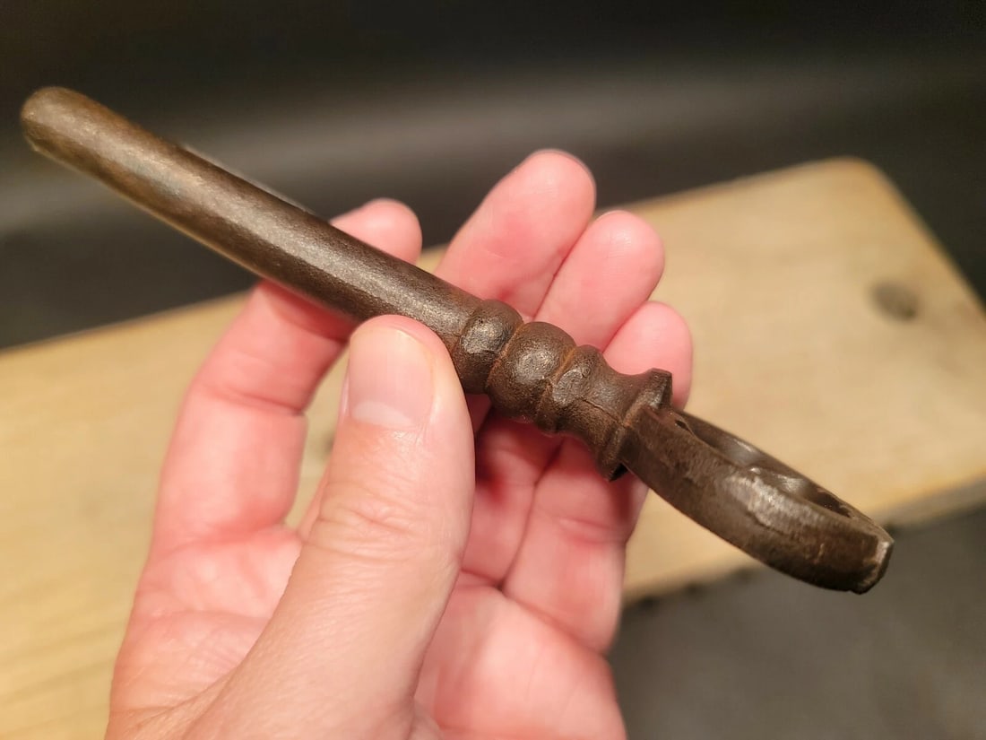 Cast Iron Large Skeleton Church Key - 4