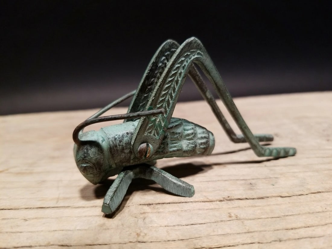 Brass Fireplace Hearth Cricket - 4