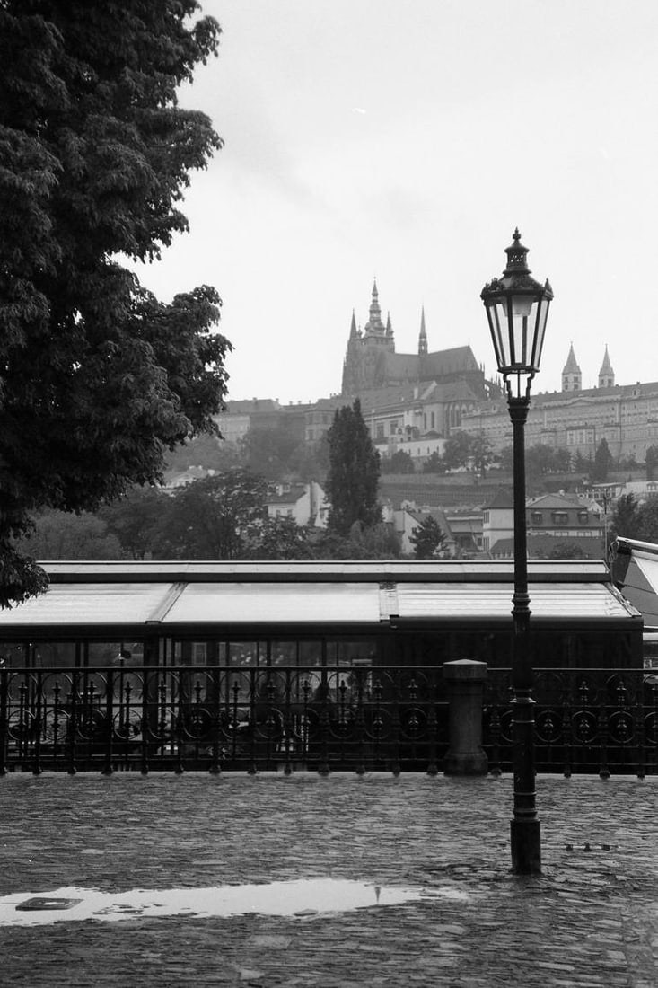 Prague Castle, Czech Republic - Silver Gelatin