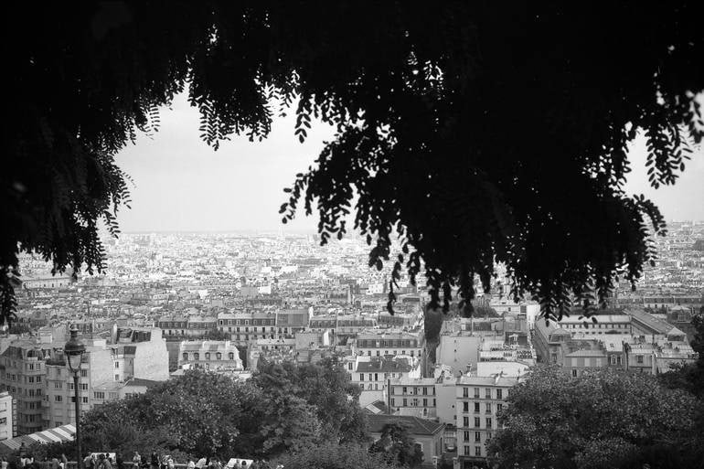 City View of Paris, France - Silver Gelatin: Title: City View of Paris, France - Silver Gelatin Description: Title: City View of Paris, France - Silver Gelatin Photograph - Limited Edition of 10 Artist: Paul Cooklin Origin: United Kingdom Medium