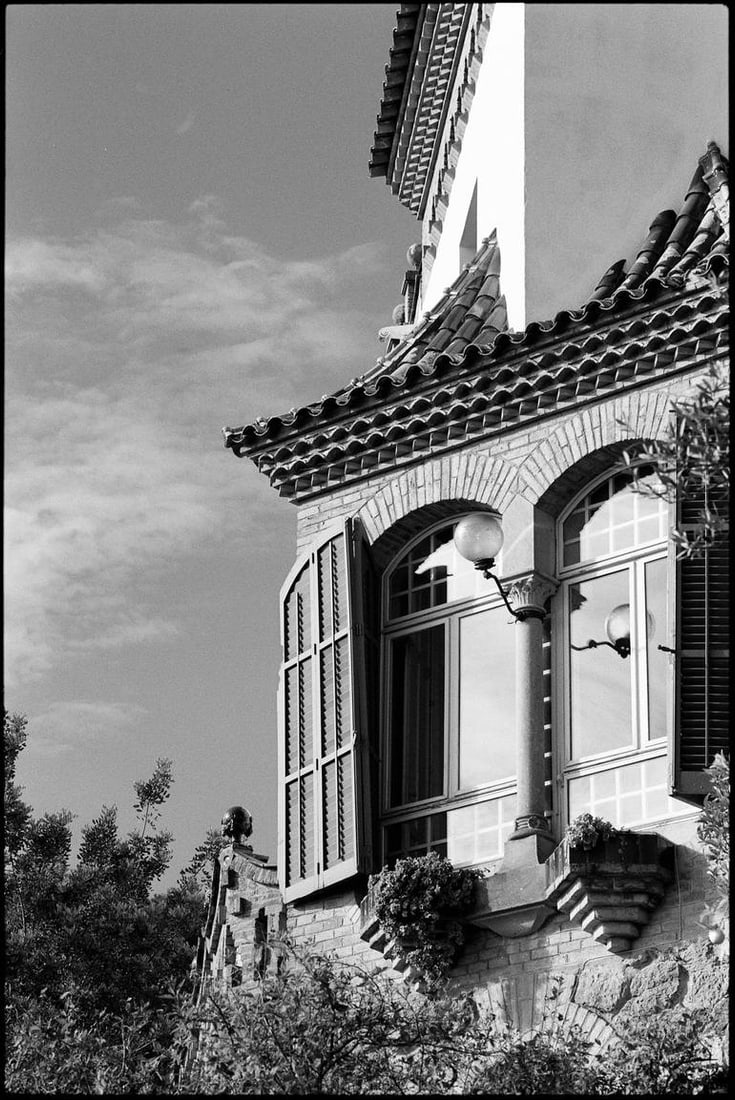 Window Facade, Barcelona, Spain - Silver Gelatin
