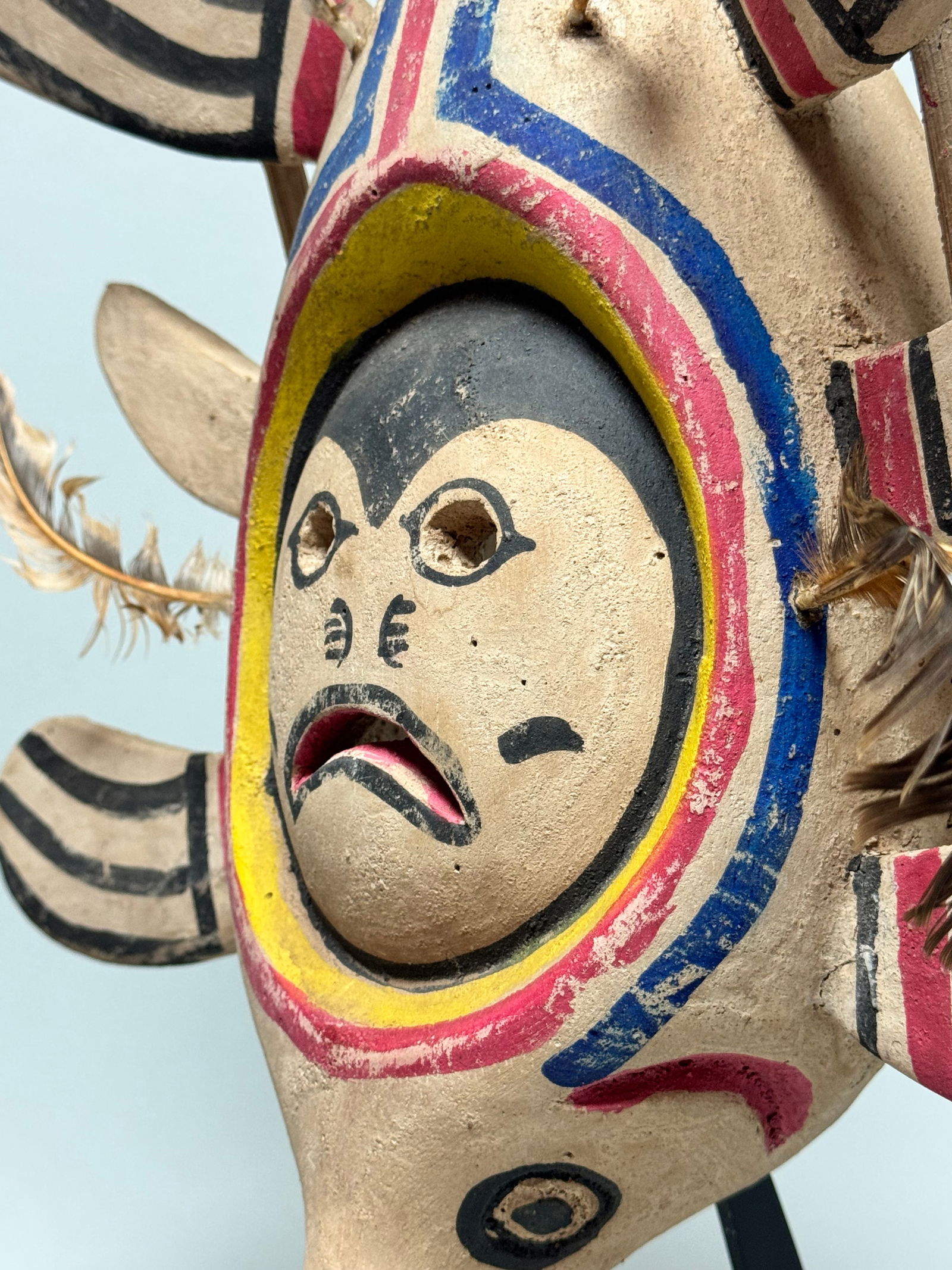 Inuit Eskimo Mask Alaska - 4