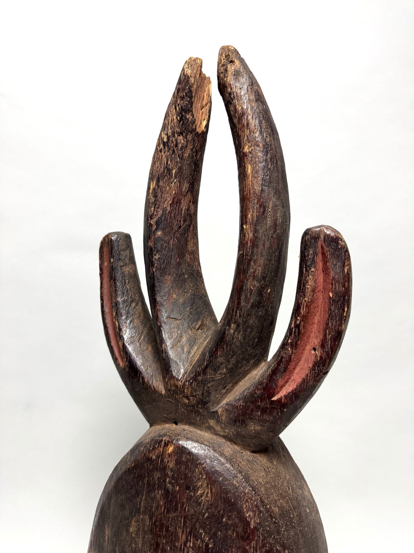 Antelope mask - Wood - Kwele - Gabon - 60 cm - 4